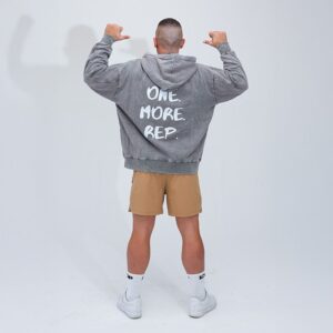 Sudadera Acid Wash Hoodie – One More Rep