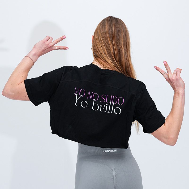 Camiseta - Crop top 'Shine'