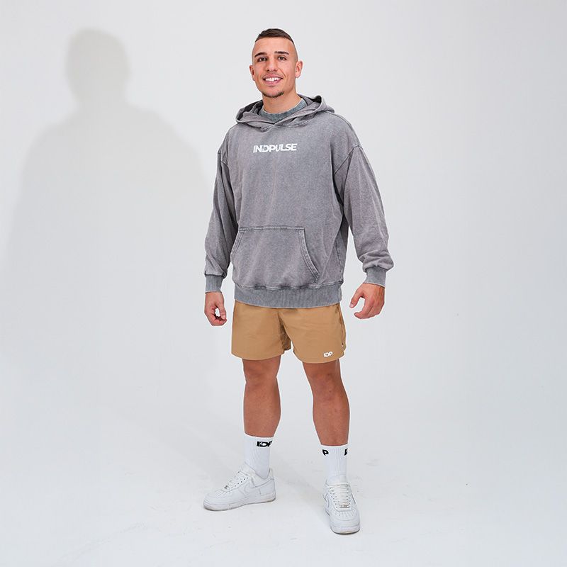 Sudadera Acid Wash Hoodie – One More Rep - Imagen 3